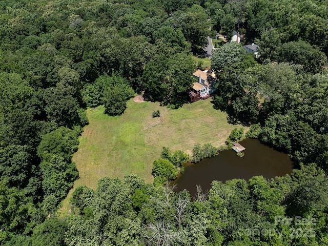 7356 Terrace Dr, Charlotte, NC 28211 - view of property location with a nearby body of water and a forest