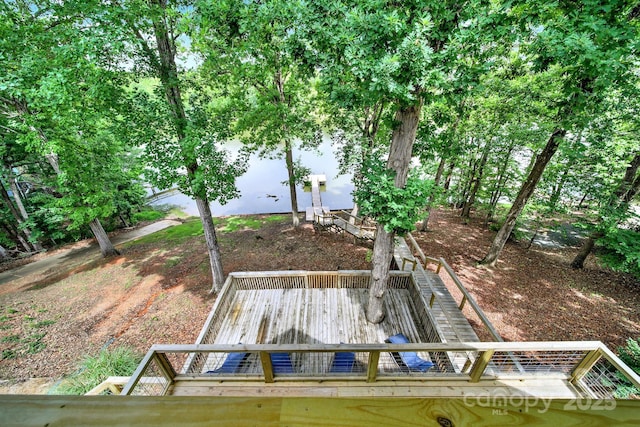 2248 White Heron Rd, Liberty Hill, SC 29074 - view of yard featuring a deck