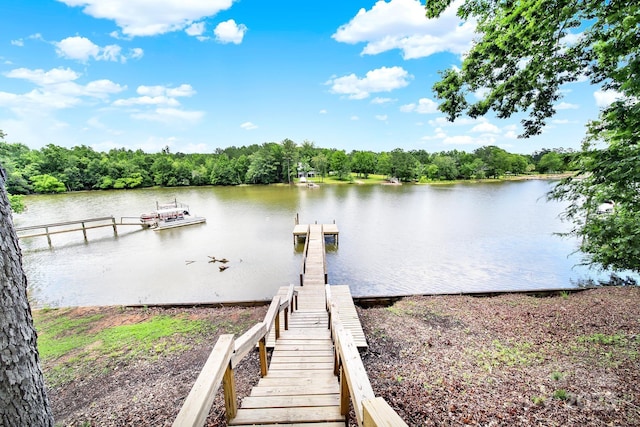 2248 White Heron Rd, Liberty Hill, SC 29074 - dock with a water view