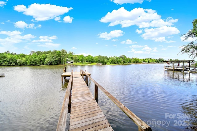 2248 White Heron Rd, Liberty Hill, SC 29074 - dock area with a water view