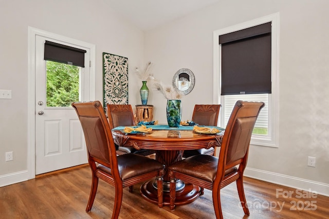 204 Craig St, Mount Holly, NC 28120 - dining area featuring wood finished floors and baseboards