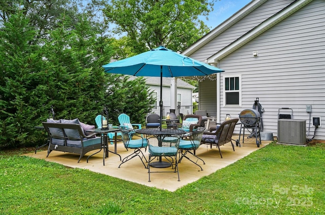 204 Craig St, Mount Holly, NC 28120 - view of patio featuring cooling unit