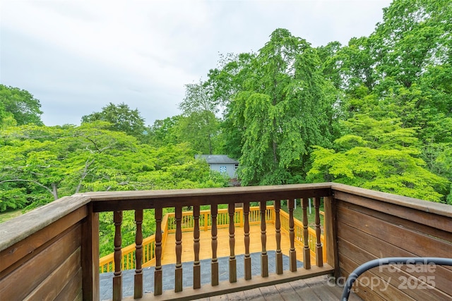 108 Connally St, Black Mountain, NC 28711 - view of wooden deck
