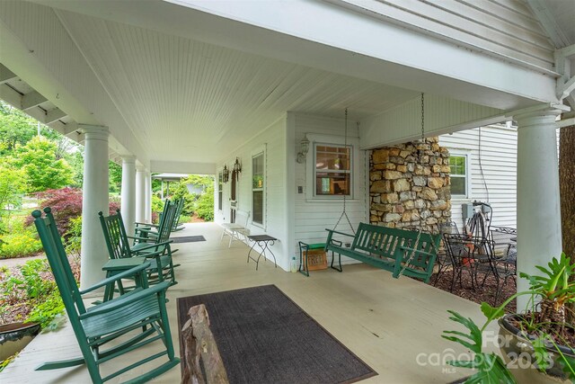 108 Connally St, Black Mountain, NC 28711 - view of porch