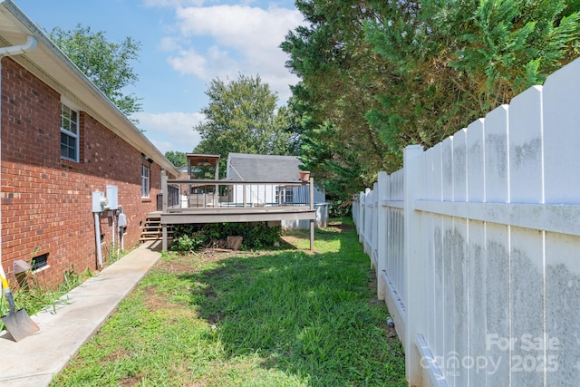 500 Belleview Rd, Rock Hill, SC 29730 - view of yard with a wooden deck