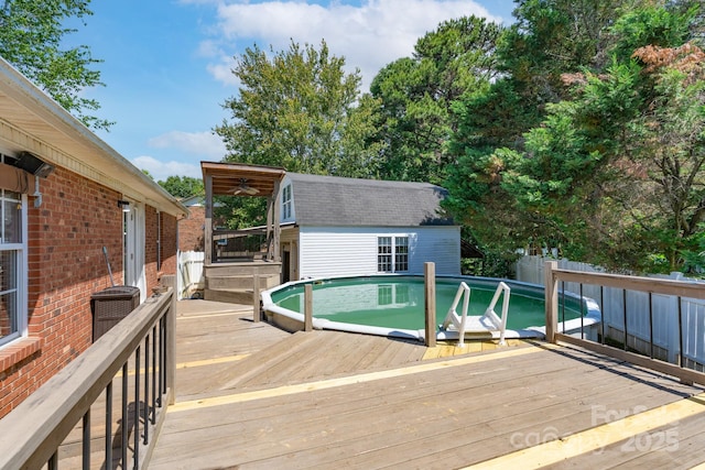 500 Belleview Rd, Rock Hill, SC 29730 - wooden terrace with an outbuilding