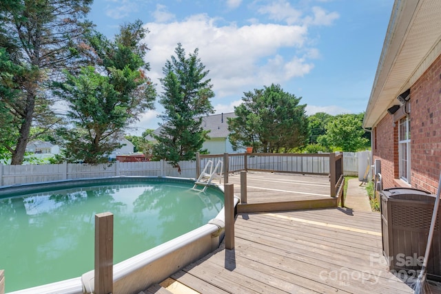 500 Belleview Rd, Rock Hill, SC 29730 - view of swimming pool with a fenced backyard and a deck