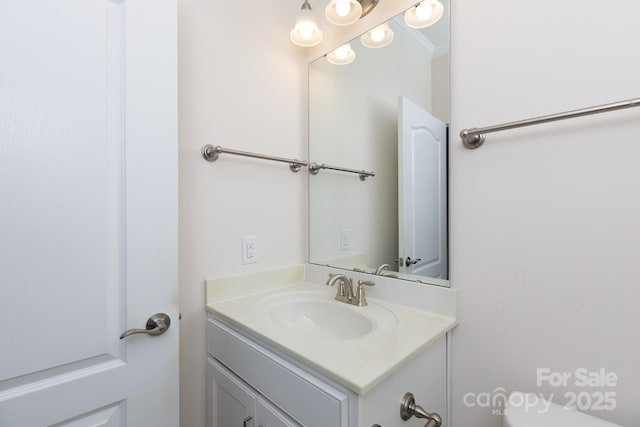 238 Cherrytree Dr, Fort Mill, SC 29715 - half bath with vanity and toilet