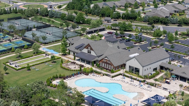 238 Cherrytree Dr, Fort Mill, SC 29715 - bird's eye view of a pool