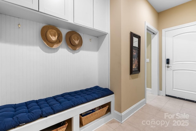 5487 Back Shore Dr, Granite Falls, NC 28630 - mudroom with light tile patterned flooring and baseboards