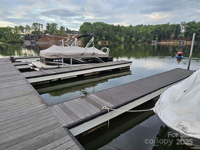 5487 Back Shore Dr, Granite Falls, NC 28630 - dock with a water view