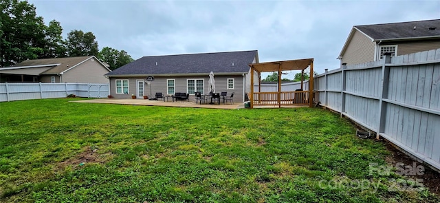 120 Deer Ridge Dr, Hudson, NC 28638 - rear view of property with a patio area
