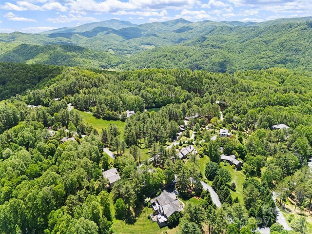 2160 Valle Cay Dr, Vilas, NC 28692 - drone / aerial view of a forest and a mountainous background