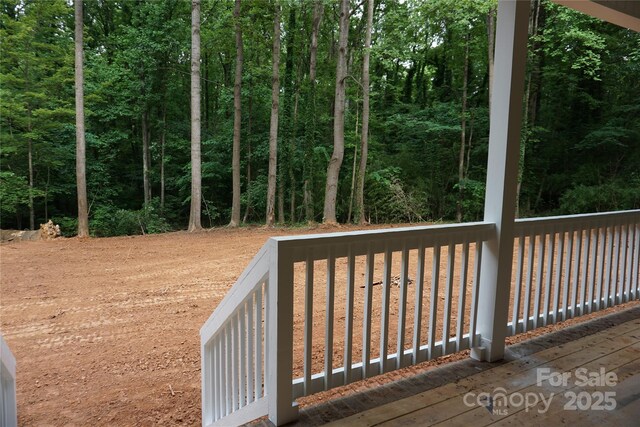 3452 Hands Mill Highway, York, SC 29745 - wooden terrace with a view of trees