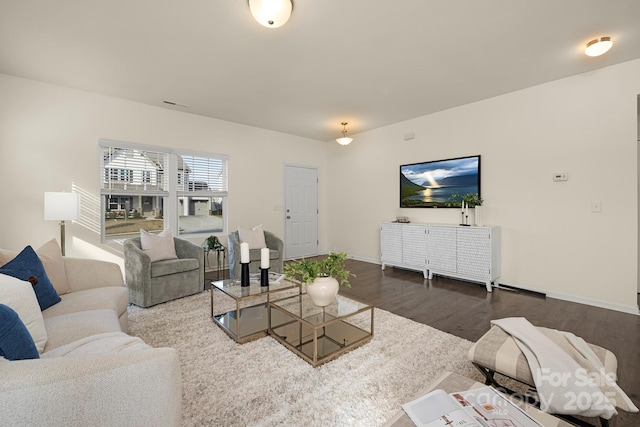 5160 Thomasville Dr Unit 123, Belmont, NC 28012 - living area with wood finished floors and baseboards