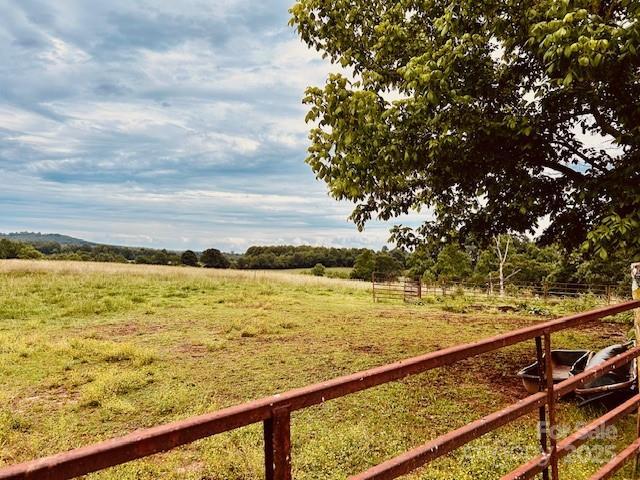 6714 Old Shelby Rd, Vale, NC 28168 - view of yard with a view of countryside