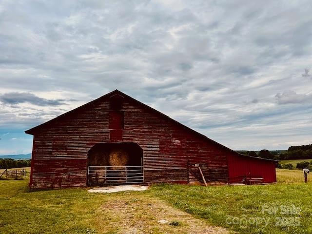6714 Old Shelby Rd, Vale, NC 28168 - view of barn
