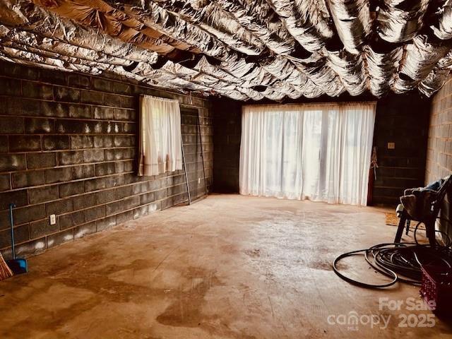 6714 Old Shelby Rd, Vale, NC 28168 - miscellaneous room featuring concrete floors