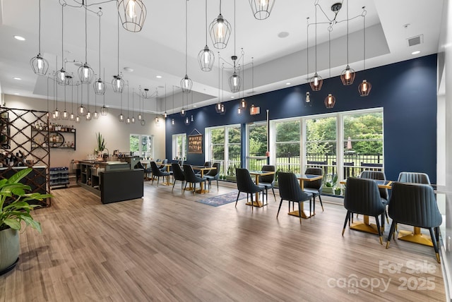 408 Bowling Park Rd, Asheville, NC 28803 - common area featuring a high ceiling and recessed lighting