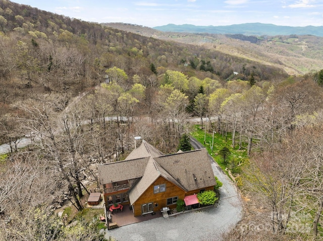140 Spruce Hollow Rd, Beech Mountain, NC 28604 - view of subject property featuring a mountainous background
