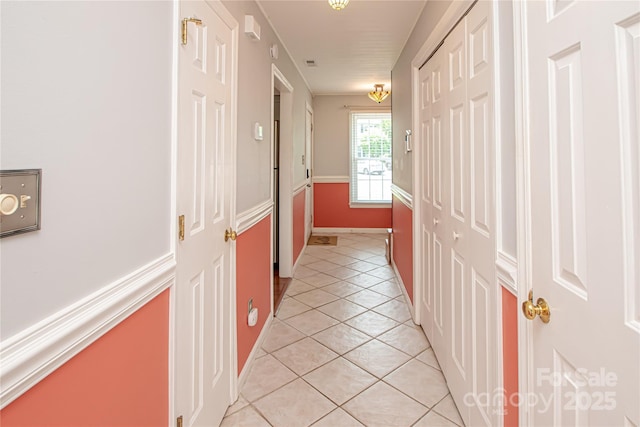 10945 Winterbourne Ct, Charlotte, NC 28277 - corridor with light tile patterned floors and baseboards