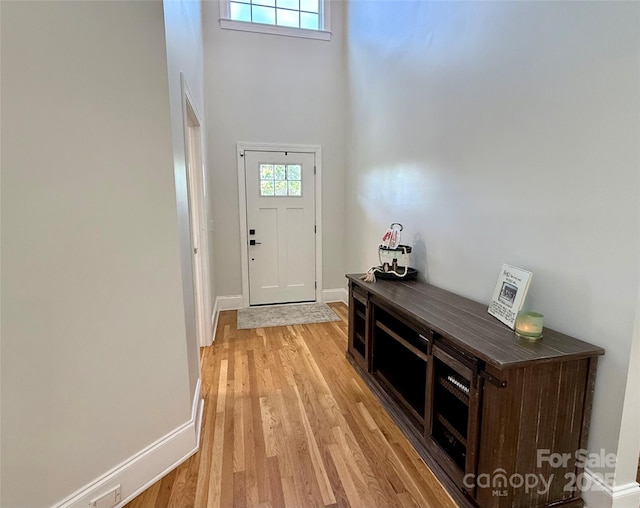 4230 Berry Hill Ct, Concord, NC 28025 - foyer featuring a high ceiling and light wood-type flooring
