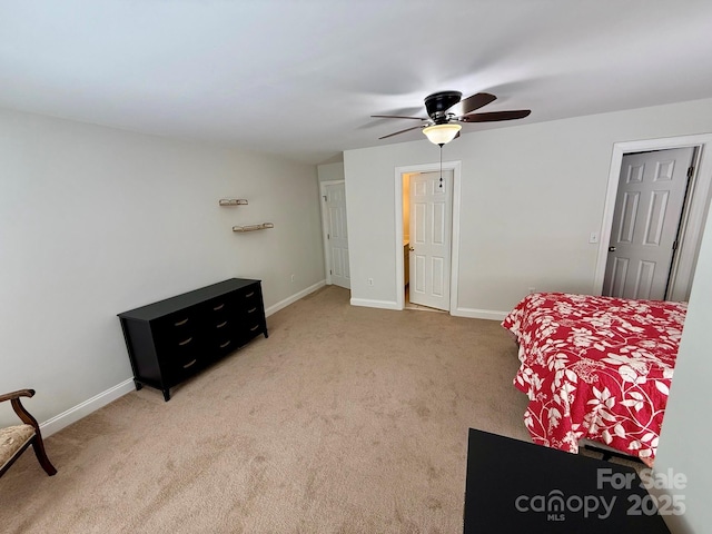 4230 Berry Hill Ct, Concord, NC 28025 - bedroom featuring carpet floors and a ceiling fan