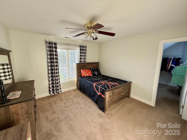 4230 Berry Hill Ct, Concord, NC 28025 - bedroom featuring carpet floors and ceiling fan