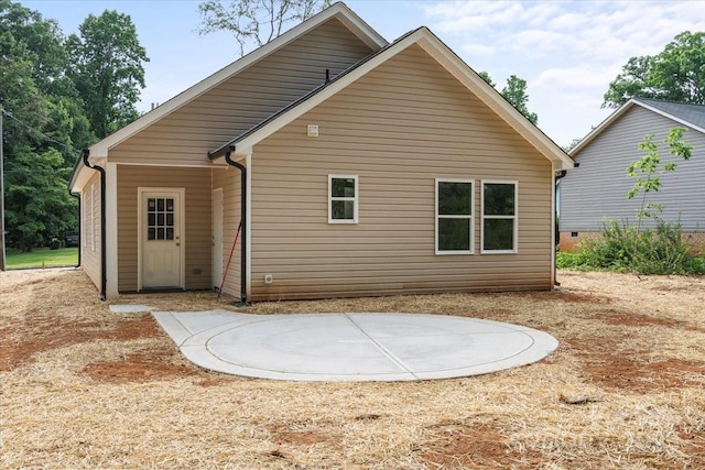213 E Division Ave, East Spencer, NC 28039 - back of property featuring a patio area