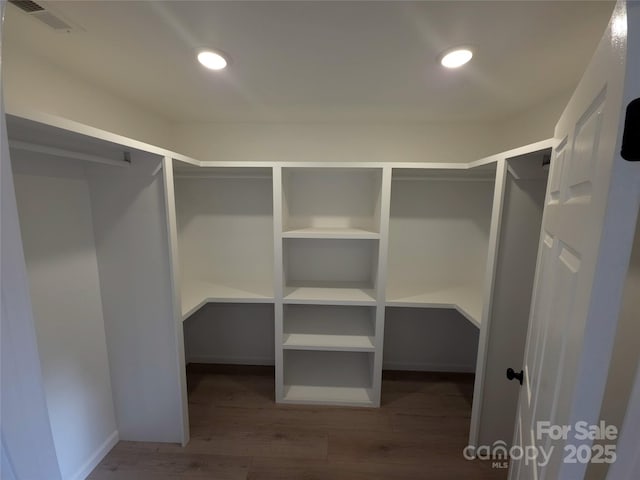 4364 Grover Pl, Granite Falls, NC 28630 - walk in closet featuring wood finished floors