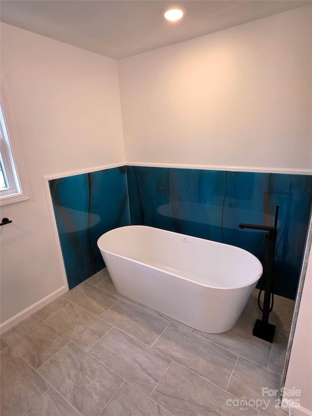 4364 Grover Pl, Granite Falls, NC 28630 - full bathroom featuring a freestanding tub