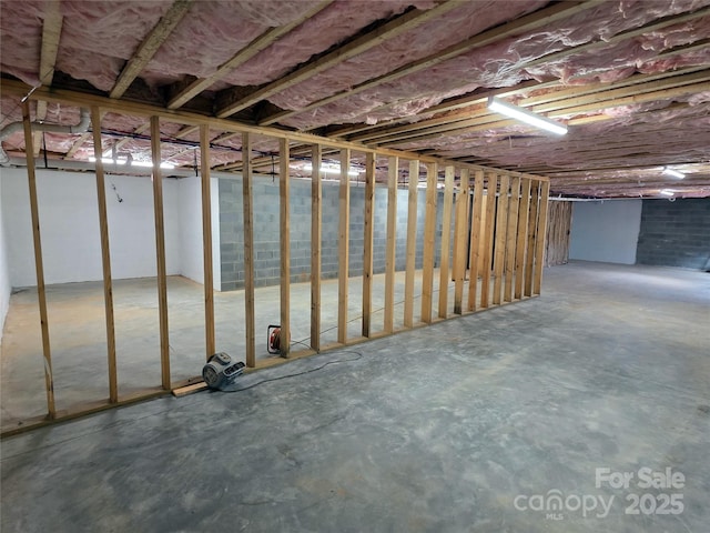 4364 Grover Pl, Granite Falls, NC 28630 - view of unfinished below grade area