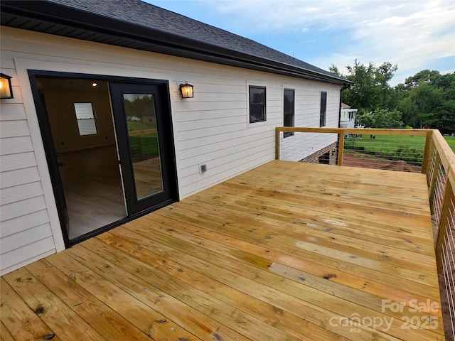 4364 Grover Pl, Granite Falls, NC 28630 - view of deck