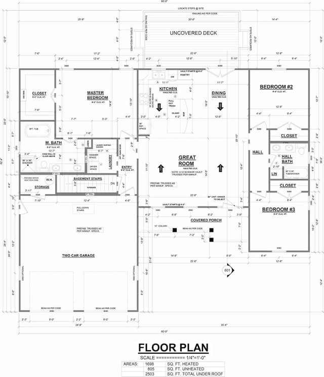 4364 Grover Pl, Granite Falls, NC 28630 - view of room layout