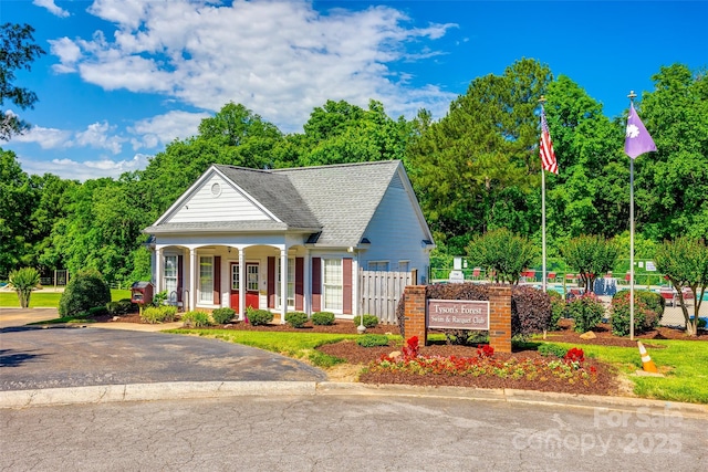1648 Jonesberry Dr, Rock Hill, SC 29732 - view of front of house with covered porch and roof with shingles
