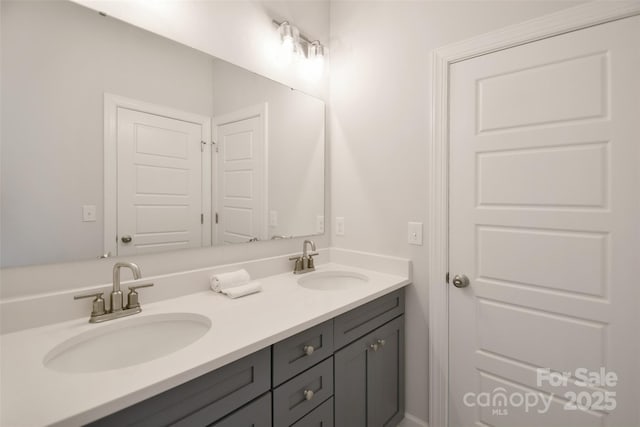 3924 Dahlia Dr, Harrisburg, NC 28075 - bathroom featuring double vanity