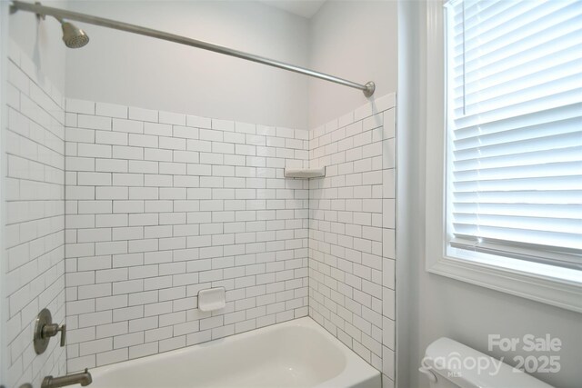 3924 Dahlia Dr, Harrisburg, NC 28075 - bathroom with toilet and bathing tub / shower combination