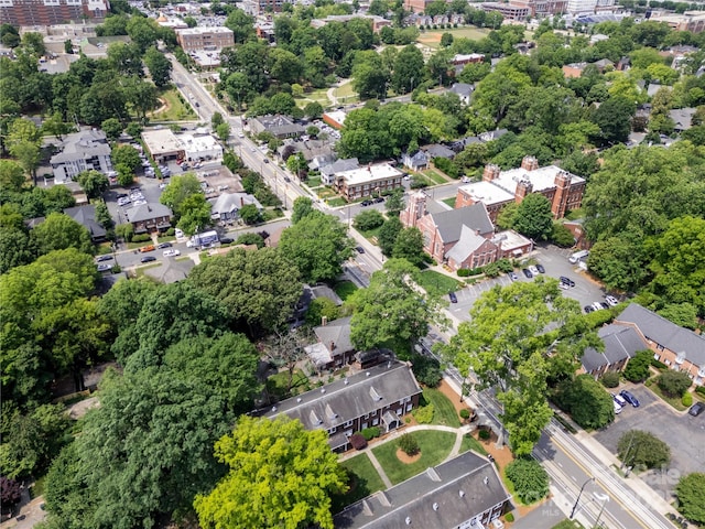 524 Hawthorne Ln, Charlotte, NC 28204 - aerial view of property and surrounding area