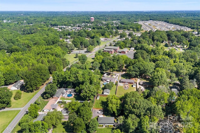 7921 Willhill Rd, Mint Hill, NC 28227 - bird's eye view of a heavily wooded area