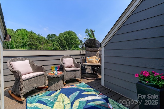 628 Uwharrie River Rd, Charlotte, NC 28211 - view of wooden deck