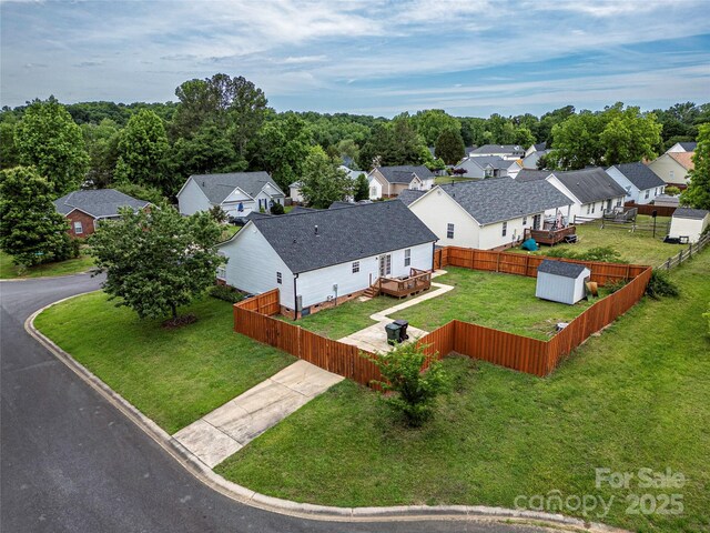 532 Jedburgh Way, Rock Hill, SC 29730 - aerial perspective of suburban area