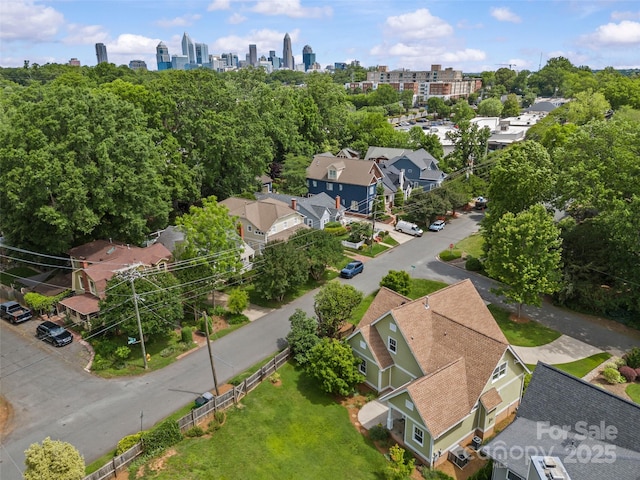 1500 Lynway Dr, Charlotte, NC 28203 - drone / aerial view of skyline