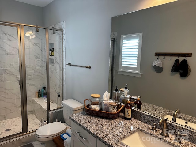 110 W Pine St, Lincolnton, NC 28092 - bathroom with vanity and a shower stall