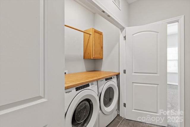 1142 Doveridge St, Charlotte, NC 28273 - laundry area with washer and dryer and cabinet space