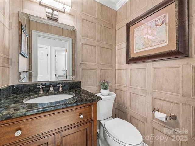 15 Old Stage Trl, Clover, SC 29710 - half bath featuring toilet and vanity