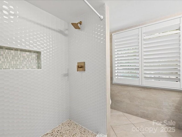 15 Old Stage Trl, Clover, SC 29710 - full bath featuring a tile shower and tile patterned floors