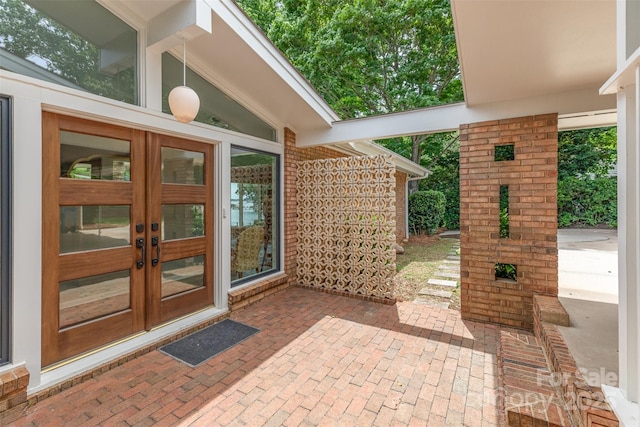 5114 Leisure Ln, Sherrills Ford, NC 28673 - view of patio featuring french doors