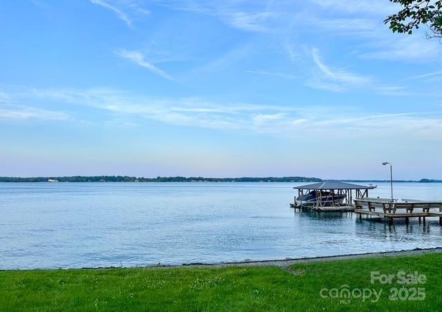 5114 Leisure Ln, Sherrills Ford, NC 28673 - dock featuring a water view and boat lift