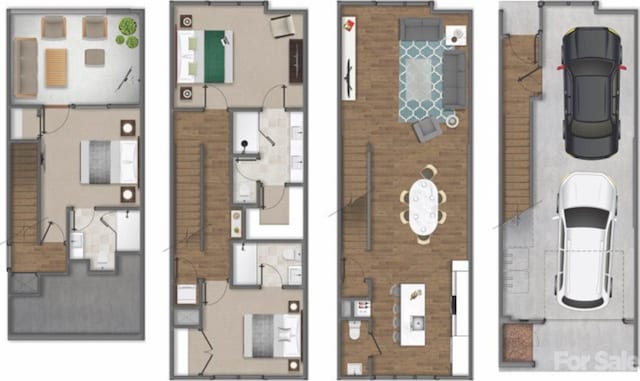113 Verbena St NE Unit 11, Charlotte, NC 28217 - view of property floor plan