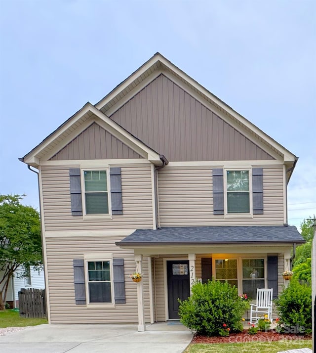 212 Old Centergrove Rd, Kannapolis, NC 28083 - view of front of home with covered porch